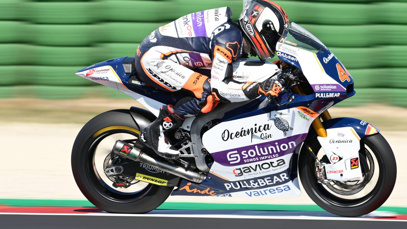 Aron Canet, San Marino Moto2. 12September 2020