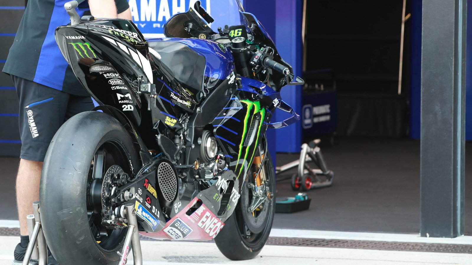 Valentino Rossi’s Yamaha Emilia Romagna MotoGP. 20 September 2020