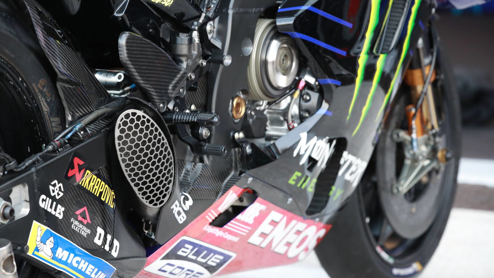 Valentino Rossi’s Yamaha Emilia Romagna MotoGP. 20 September 2020