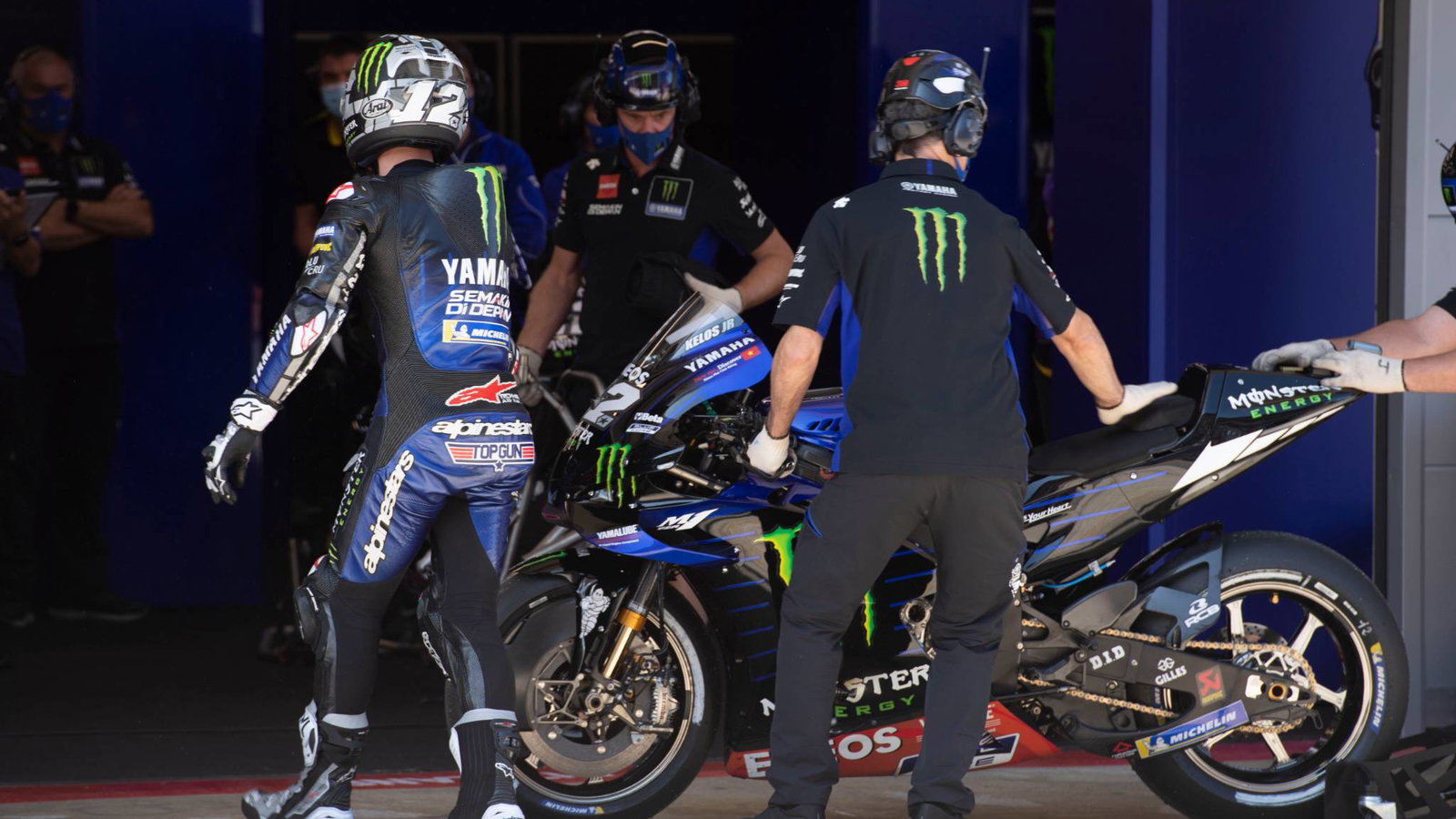 Maverick Vinales, Catalunya MotoGP. 26 September 2020