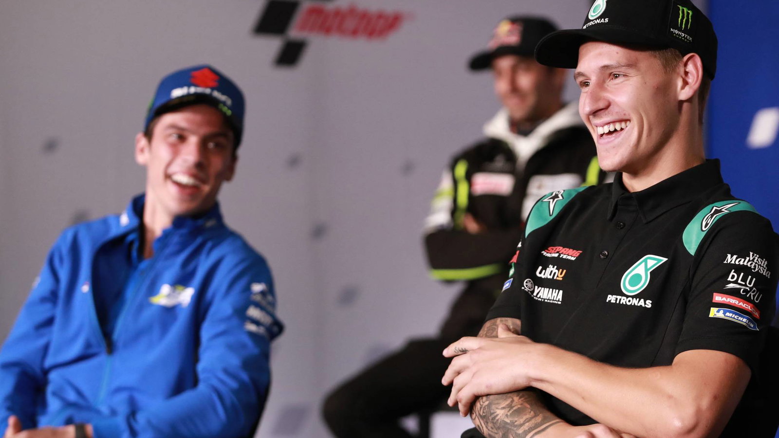 Joan Mir, Fabio Quartararo French MotoGP. 8 October 2020