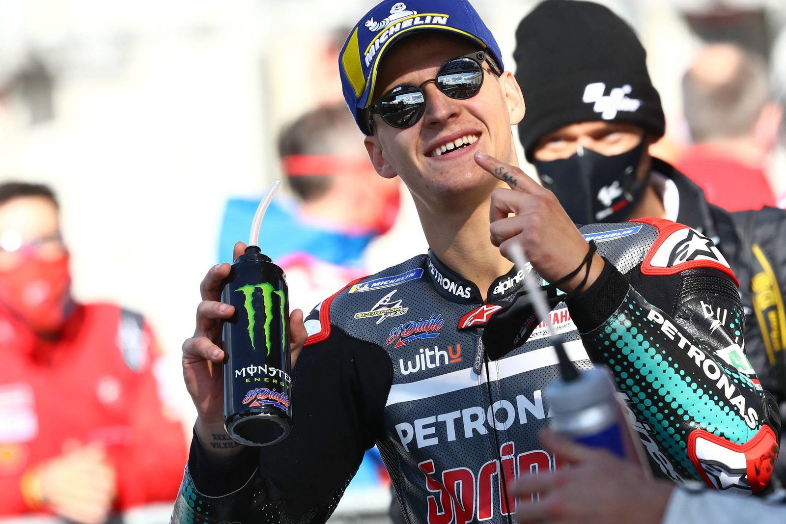 Fabio Quartararo , French MotoGP. 10 October 2020