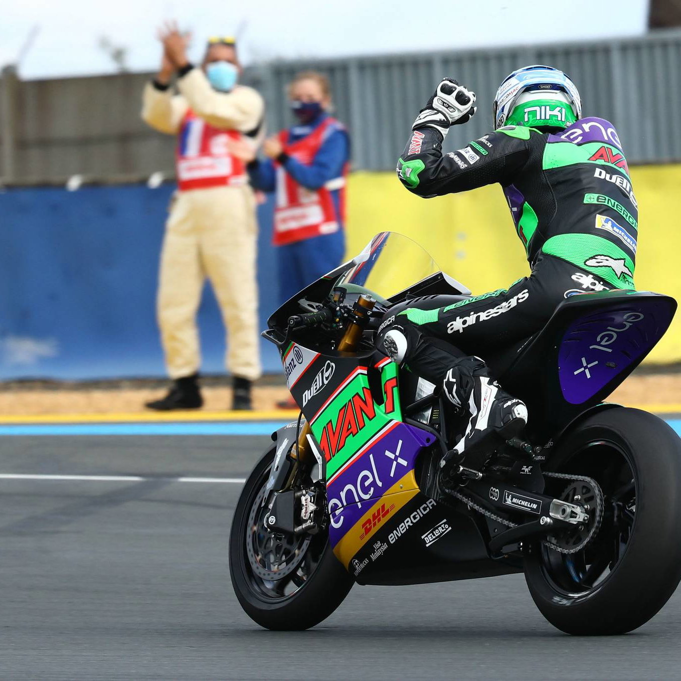 Niki Tuuli , MotoE race, French MotoGP. 11 October 2020