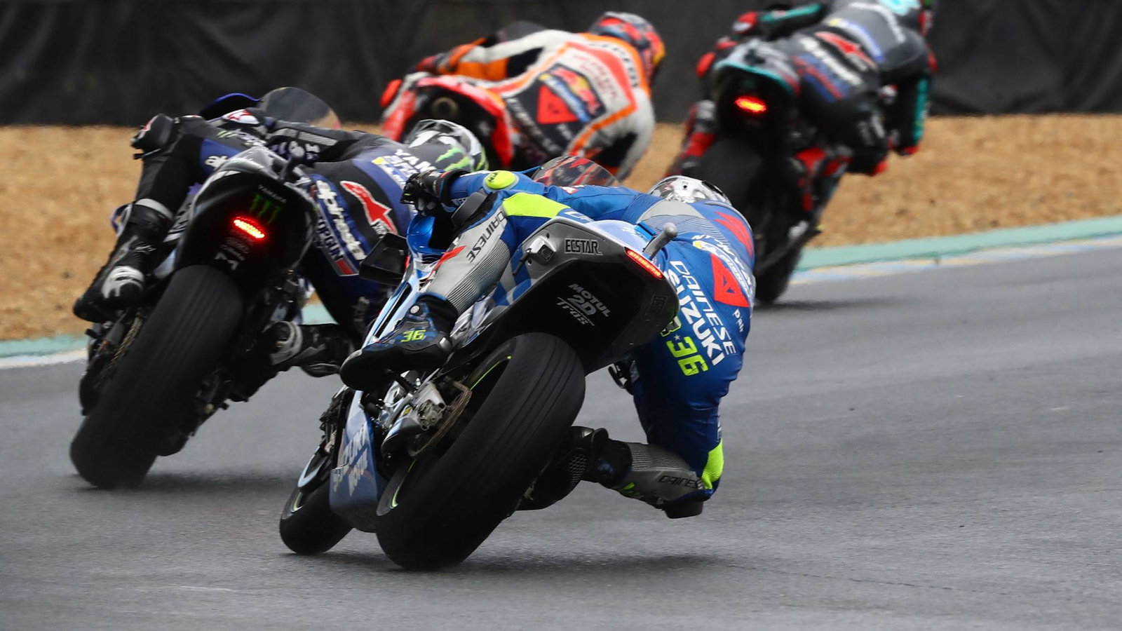 Joan Mir , MotoGP race, French MotoGP. 11 October 2020