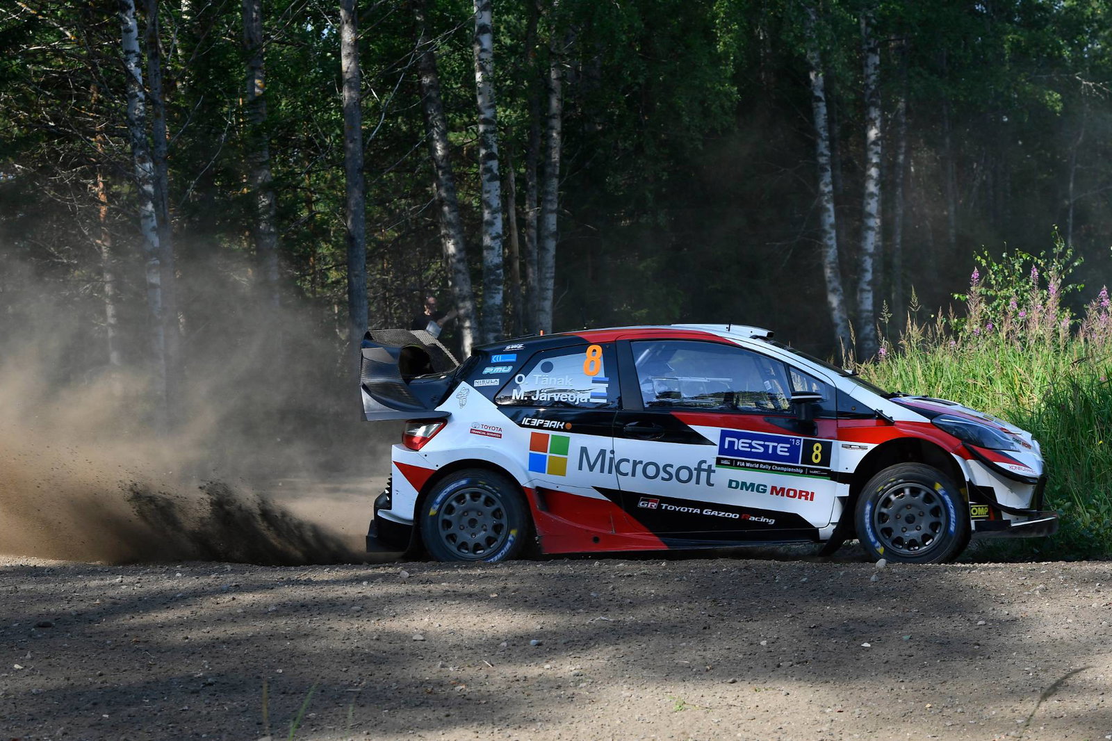 Tanak charges clear of Ostberg