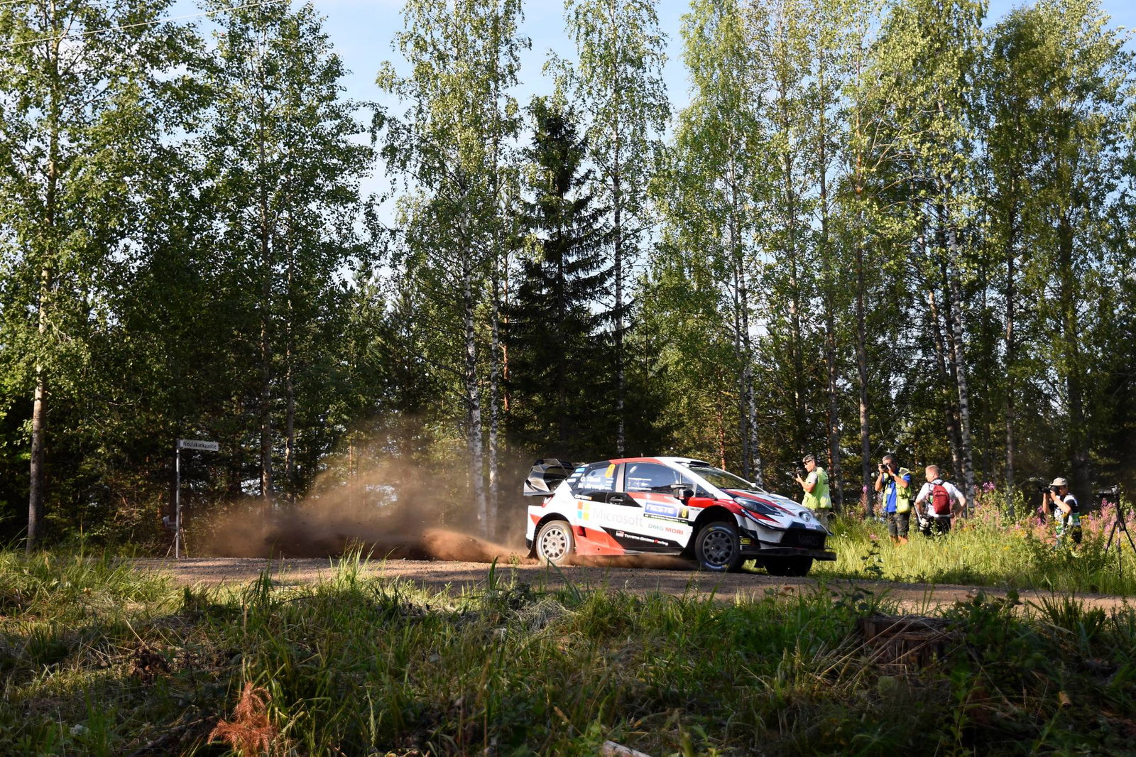 WRC: Rally Finland - Classification after SS1