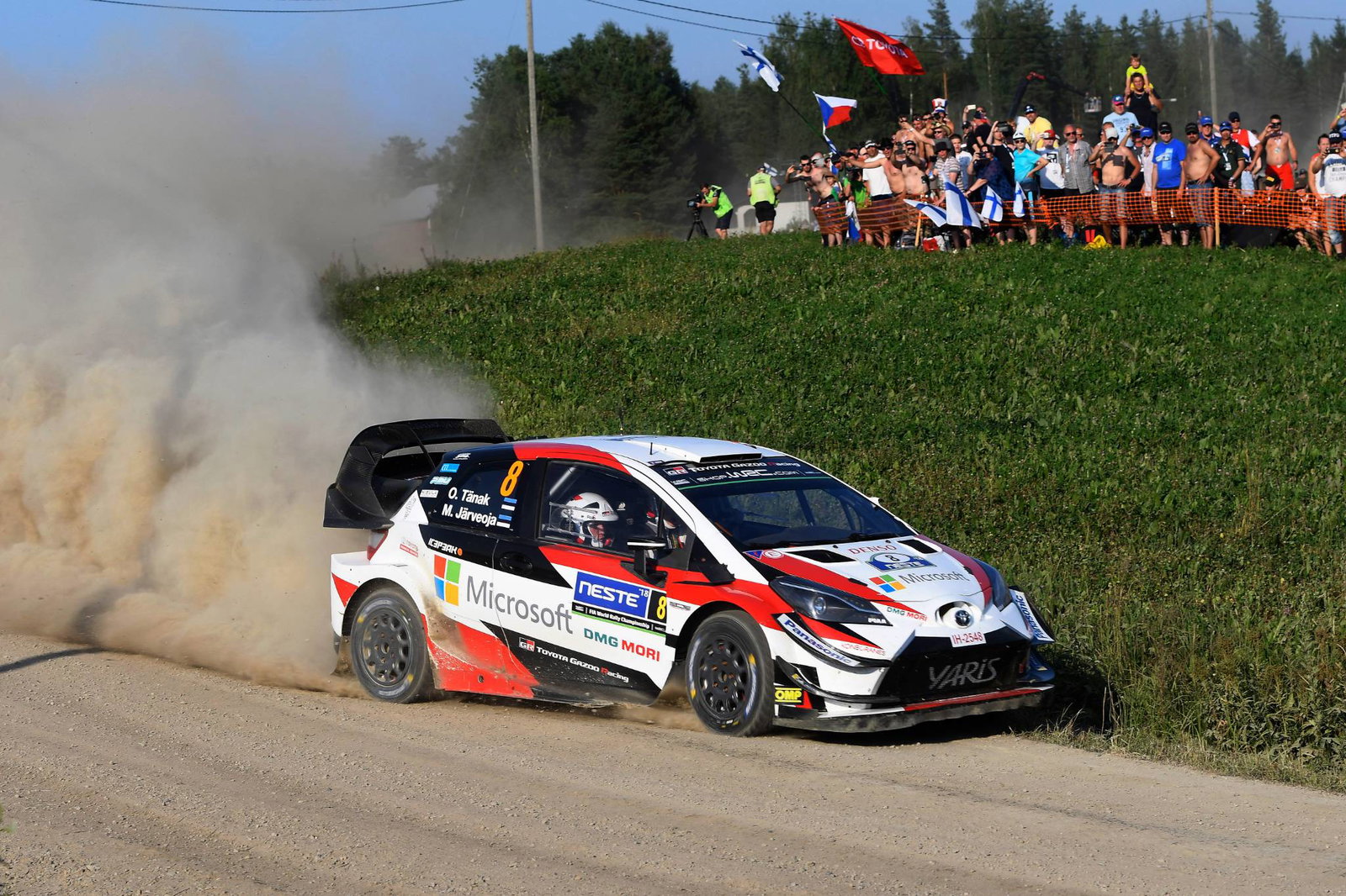 Tanak charges clear of Ostberg