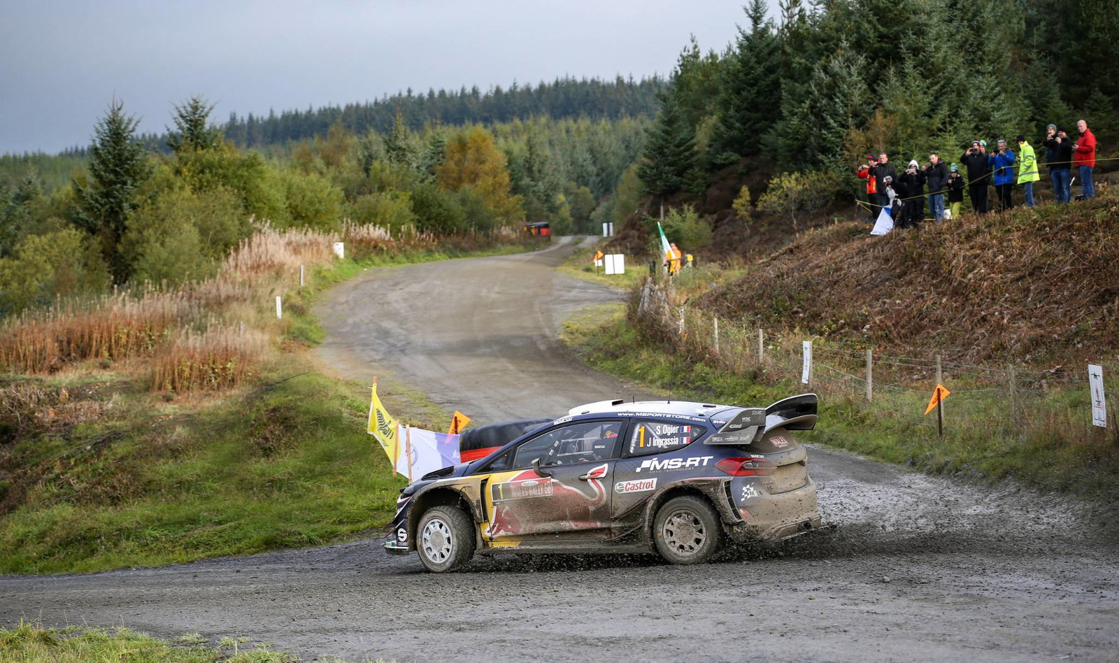 WRC: Tanak memperkuat keunggulan Wales Rally GB saat Neuville terjatuh