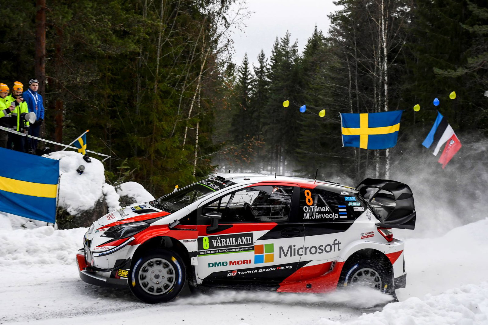 WRC: Rally Sweden - Classification after SS11