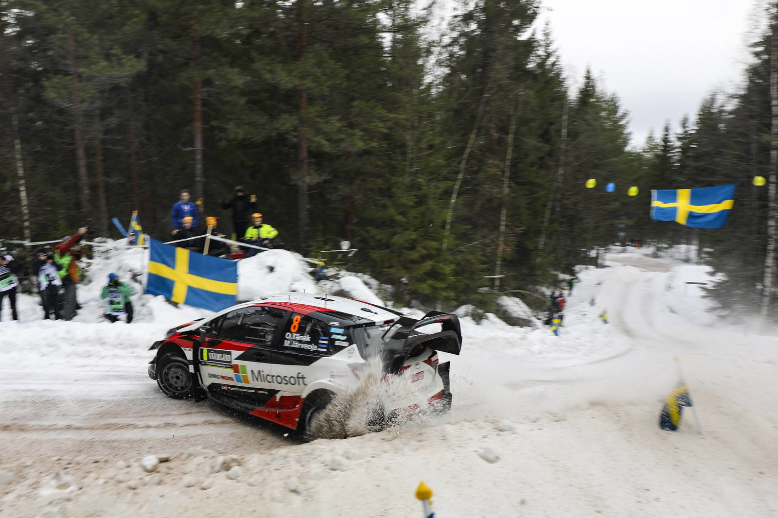 WRC: Rally Sweden - Classification after SS11