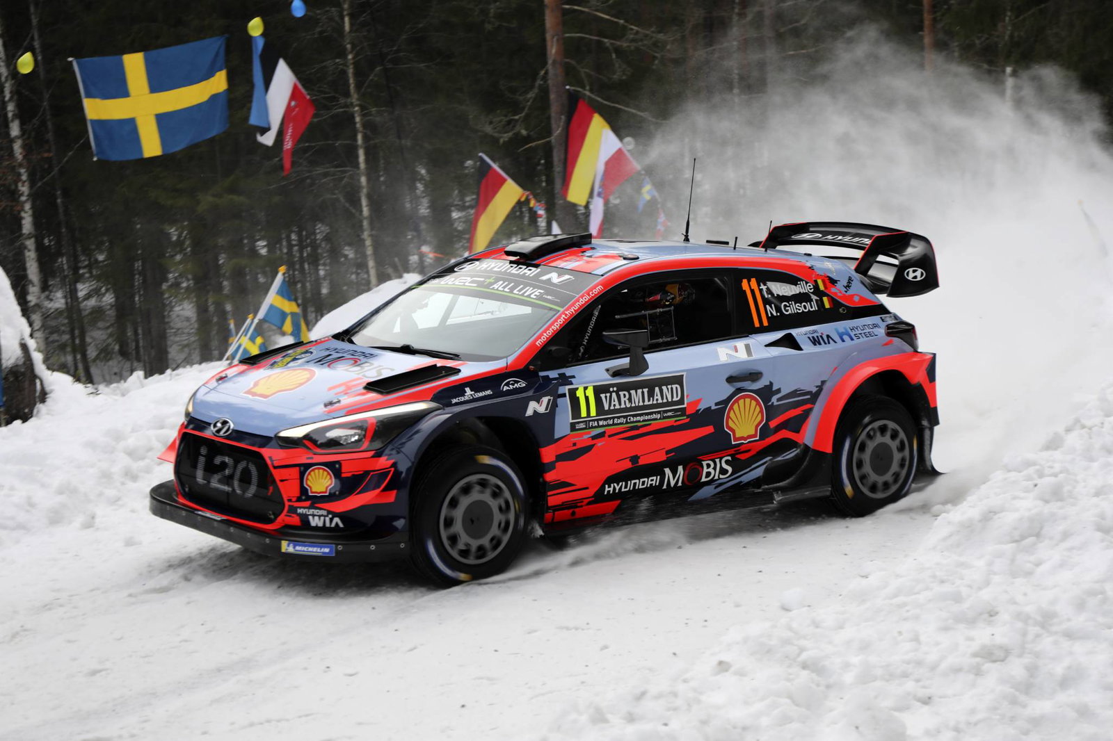 WRC: Rally Sweden - Classification after SS4