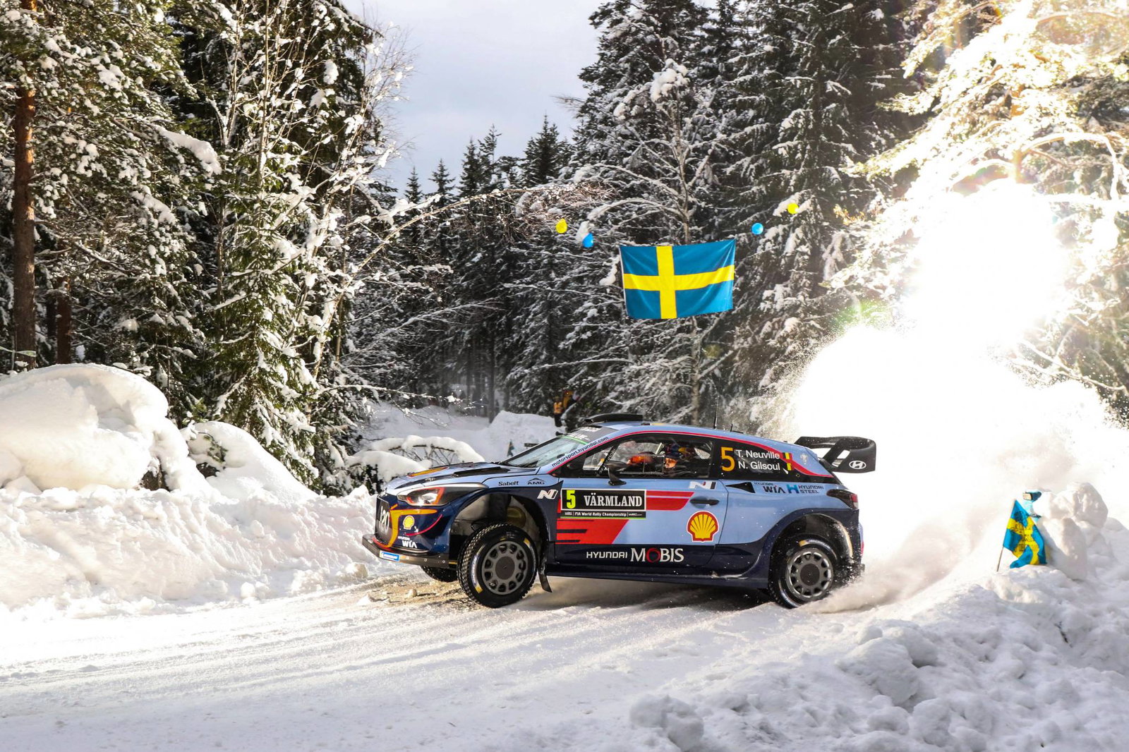 WRC: Rally Sweden - Classification after SS11