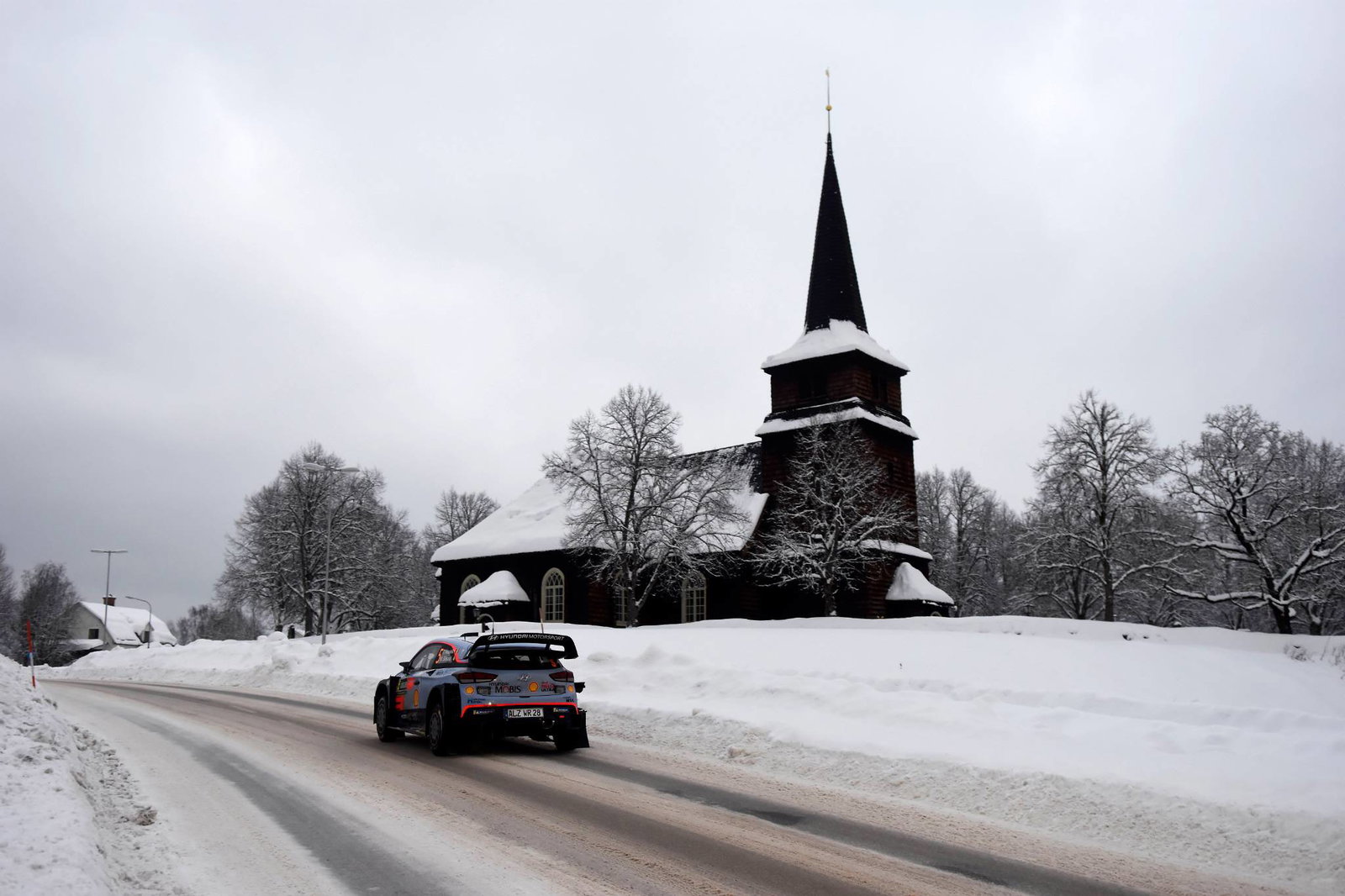WRC: Rally Sweden - Classification after SS16