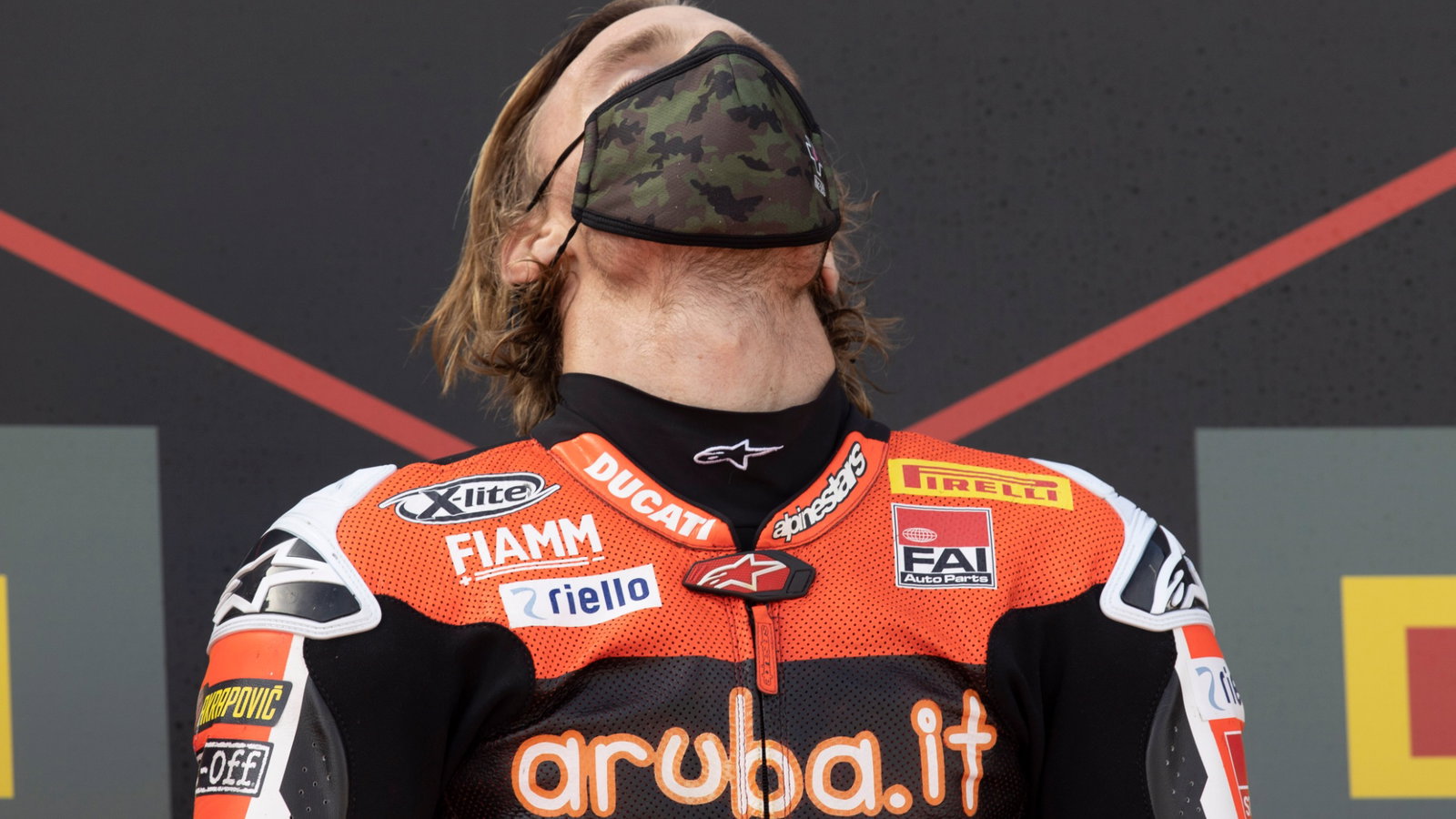 Chaz Davies, Estoril WorldSBK race2, 2020