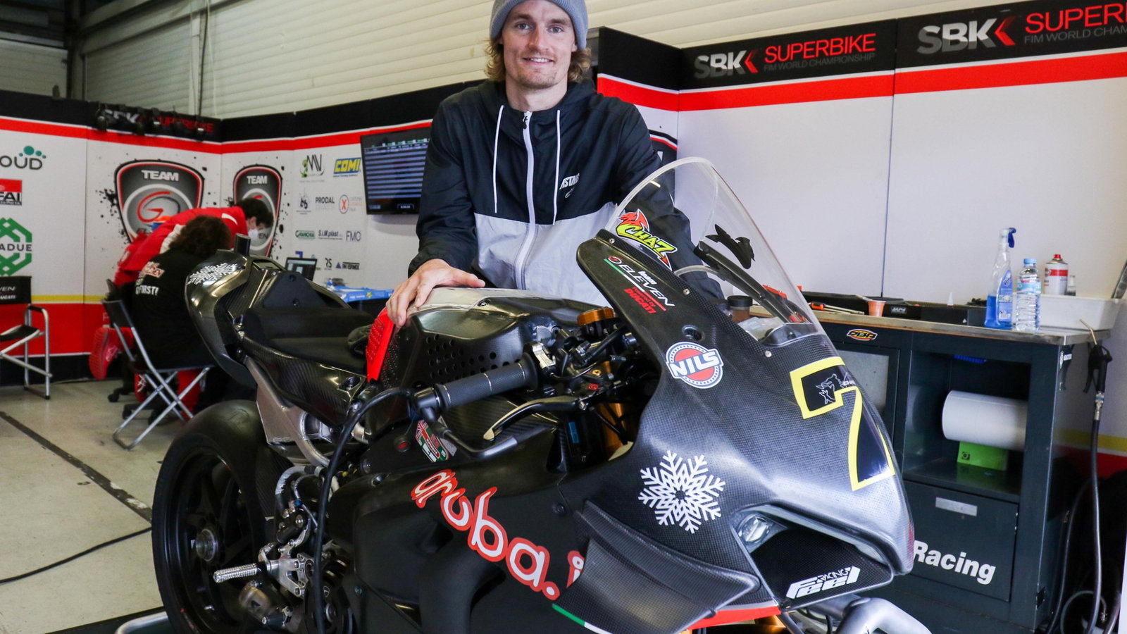 Chaz Davies, Jerez WorldSBK test, 21 Januray 2021
