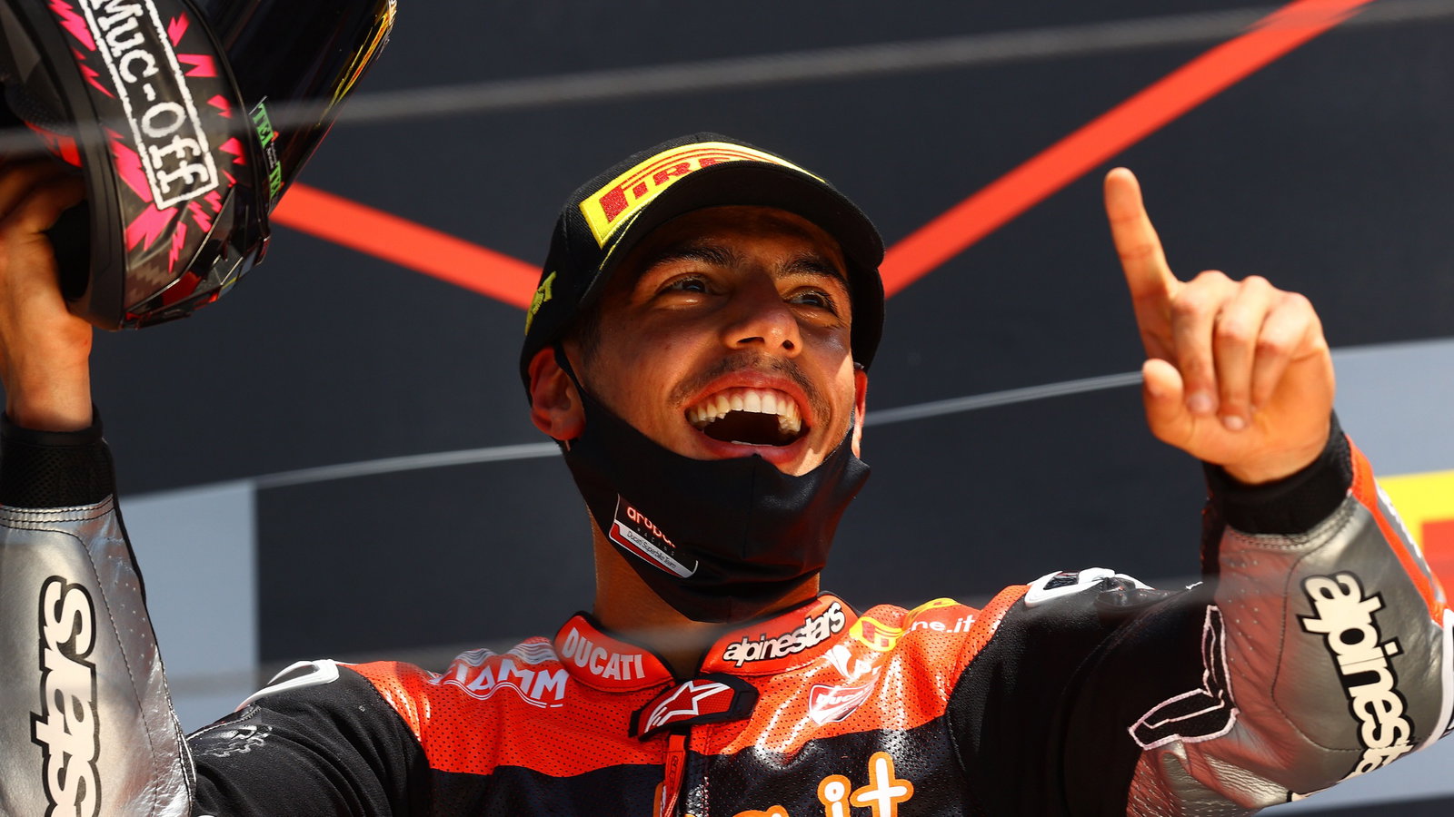 Michael Ruben Rinaldi, Misano WorldSBK race1, 2021