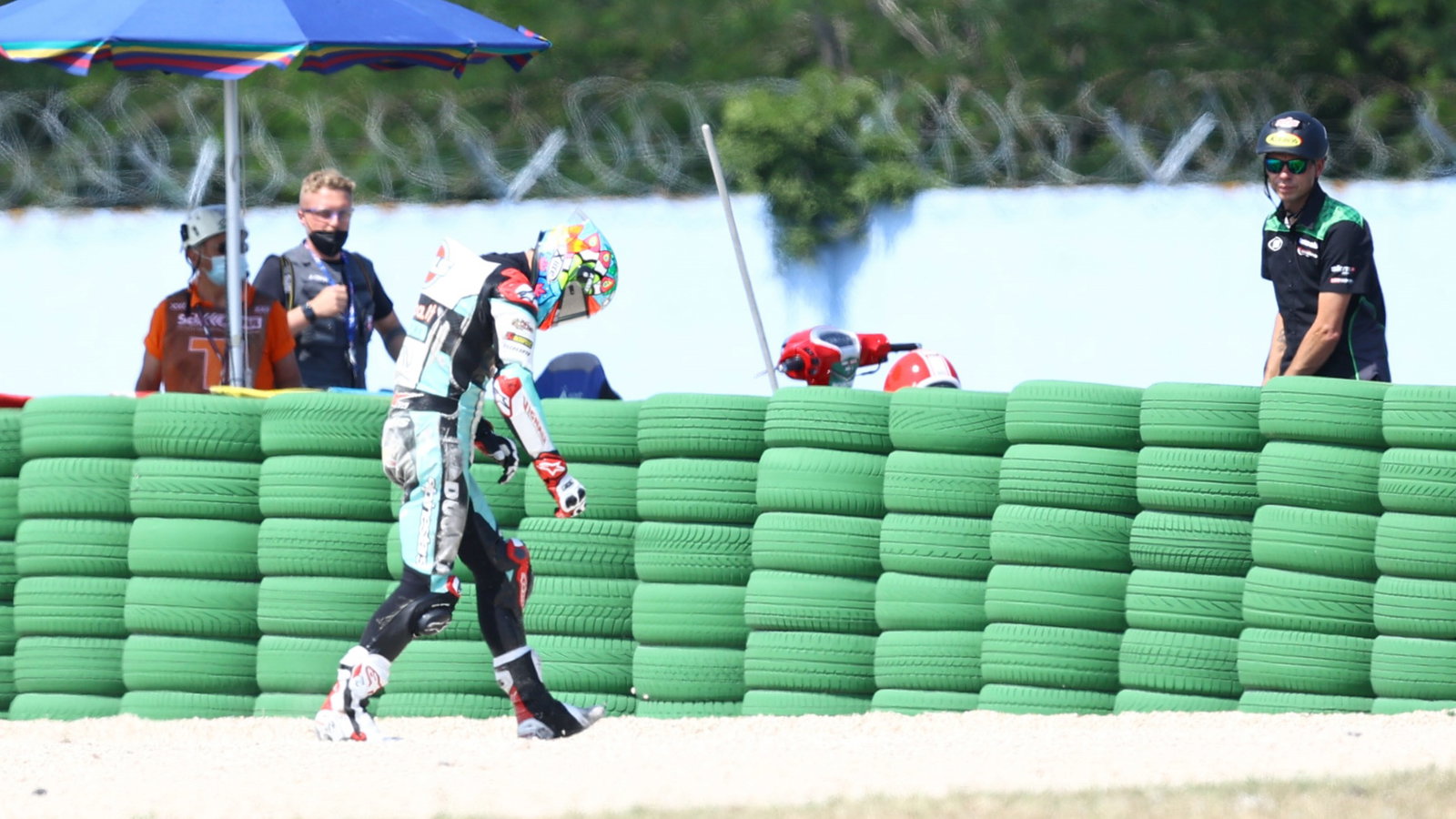 Chaz Davies, Misano WorldSBK superpole race2021