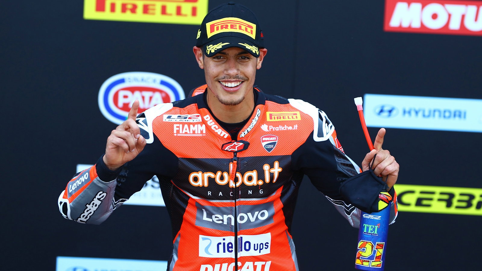 Michael Ruben Rinaldi, Misano WorldSBK superpole race2021