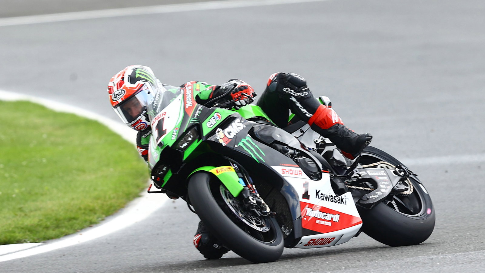 Jonathan Rea slide,, Donington Park WorldSBK Race 1 2021