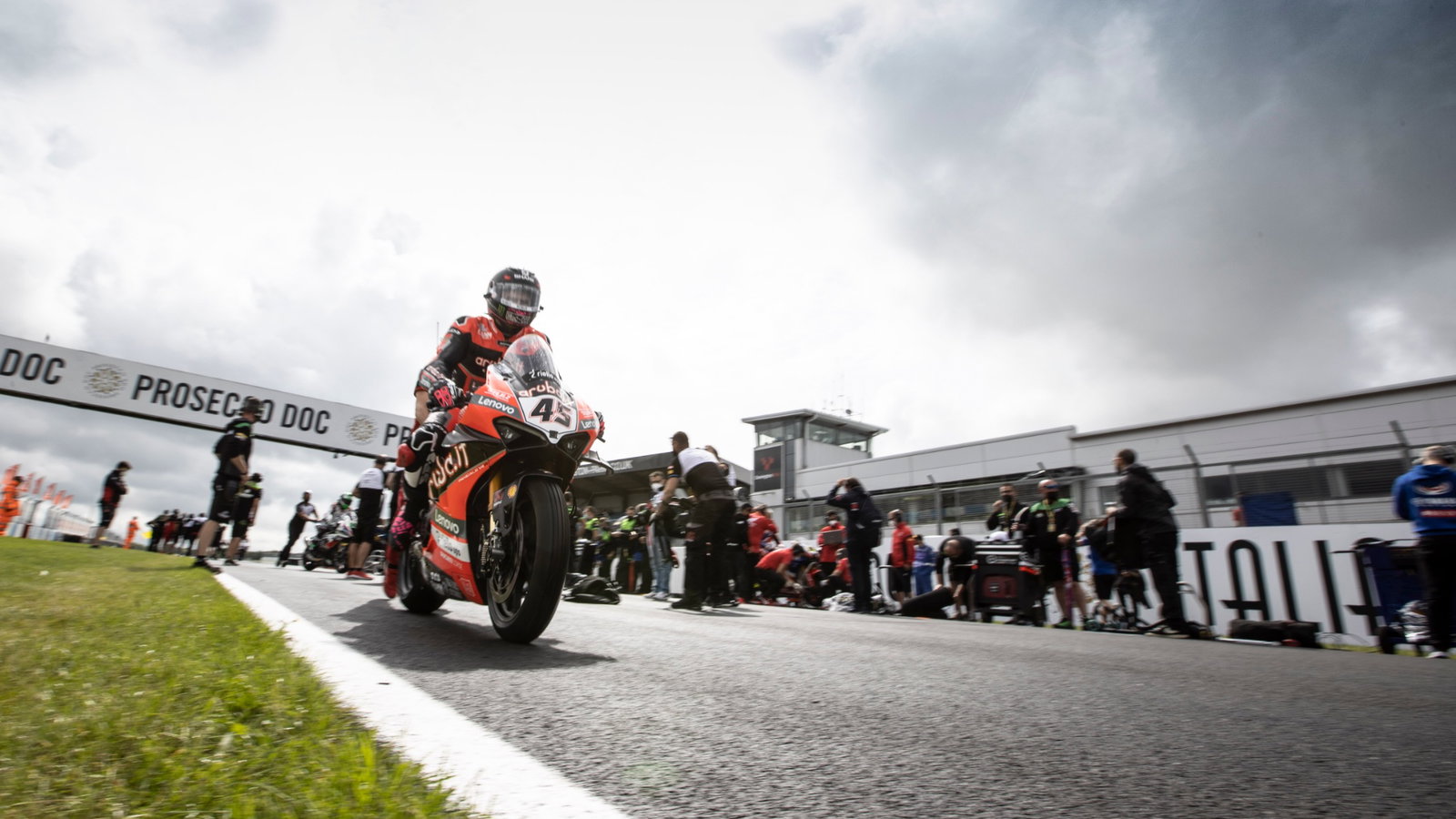 Scott Redding, Donington Park WorldSBK superpole race, 4 July 2021
