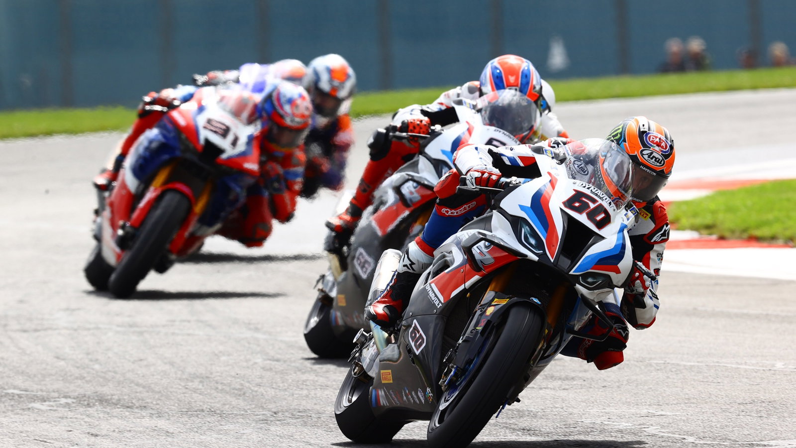 Michael van der Mark and Tom Sykes,, Donington Park WorldSBK superpole race, 4 July 2021