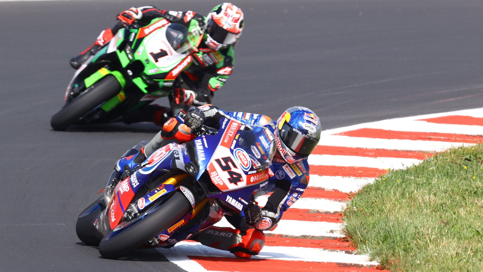 Toprak Razgatlioglu and Jonathan Rea, Czech WorldSBK, 6 August 2021