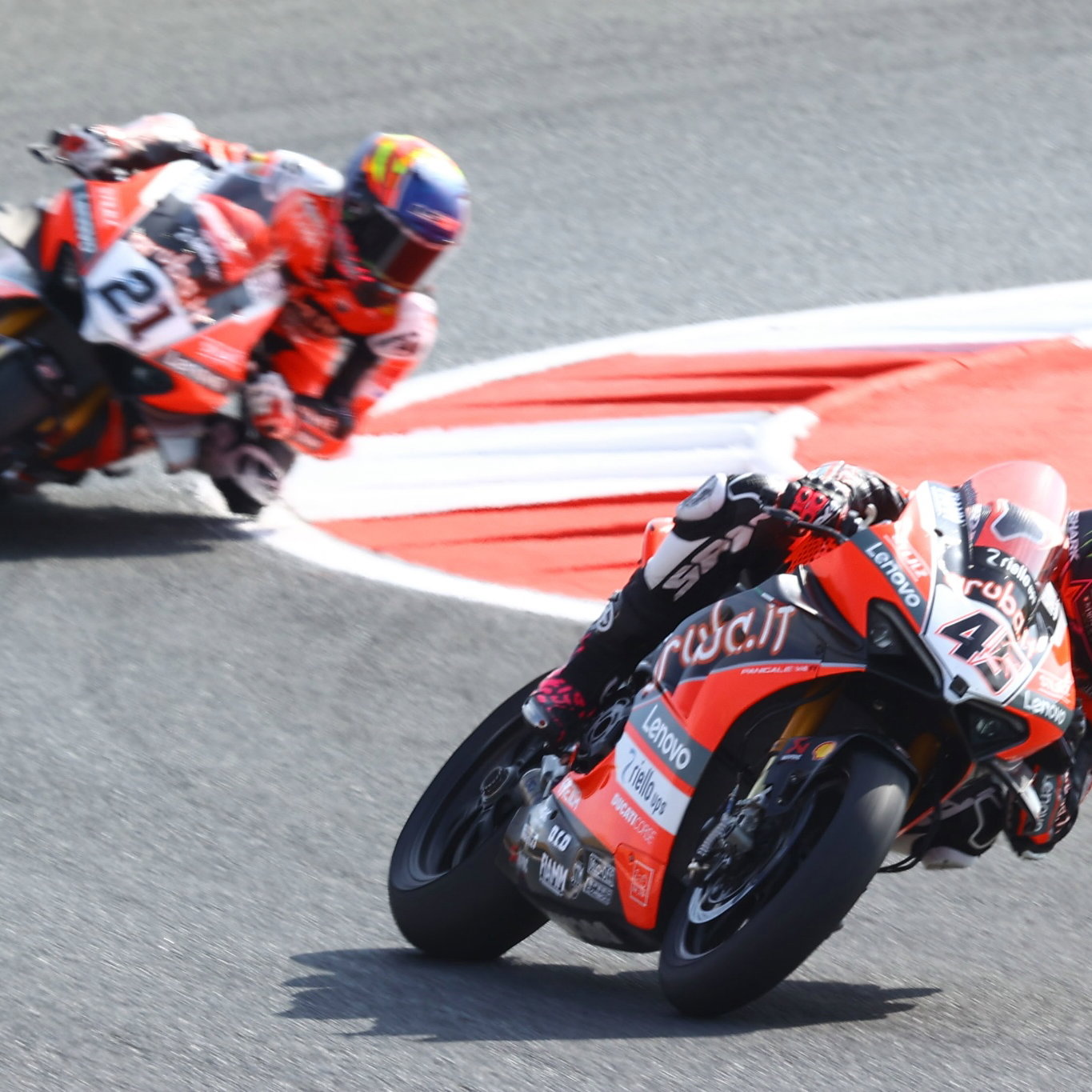 Scott Redding and Michael Ruben Rinaldi, Navarra WorldSBK, August 20 2021