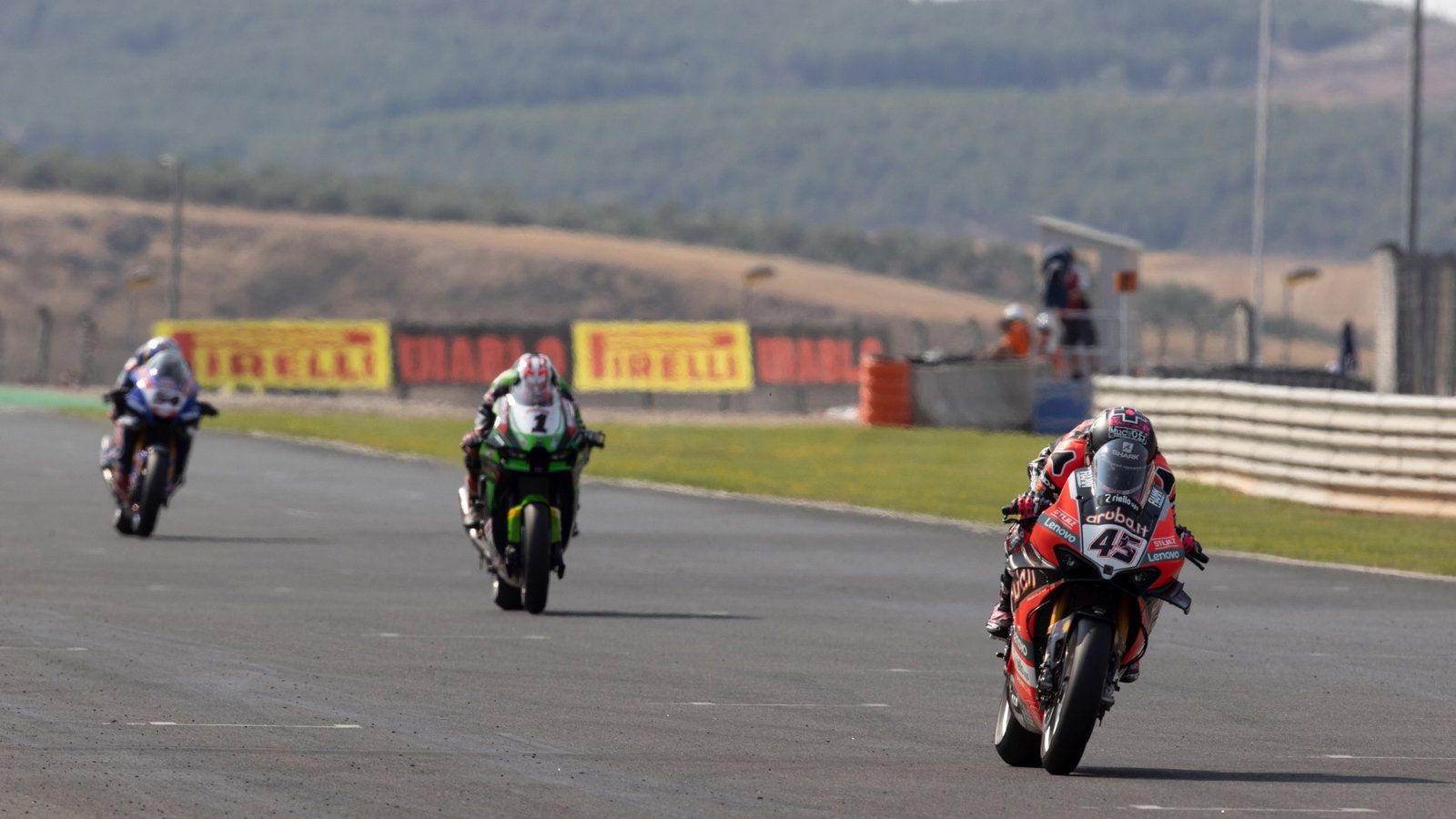 Scott Redding, Jonathan Rea and Toprak Razgatlioglu, Navarra WorldSBK superpole race,, 22 August 2021