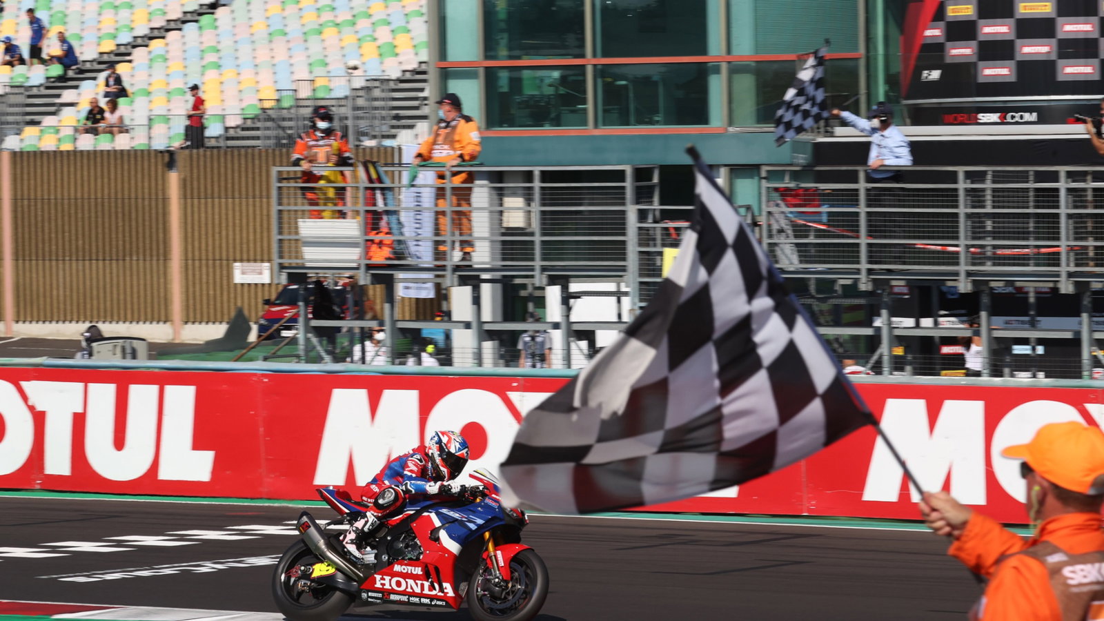 Alvaro Bautista, French WorldSBK Superpole race, 5 September 2021