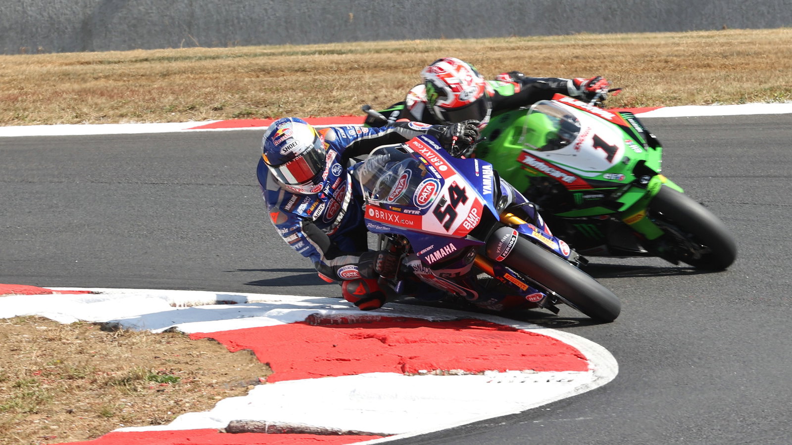 Toprak Razgatlioglu and Jonathan Rea, French WorldSBK race2, 5 September 2021