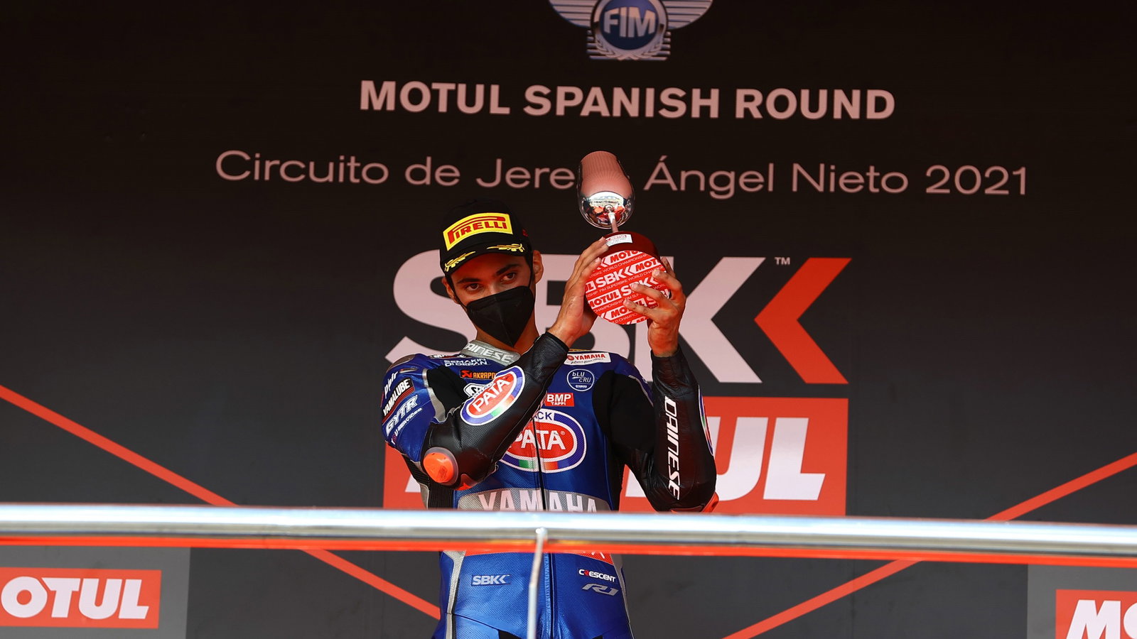 Toprak Razgatlioglu, Jerez WorldSBK race1, 26 September 2021