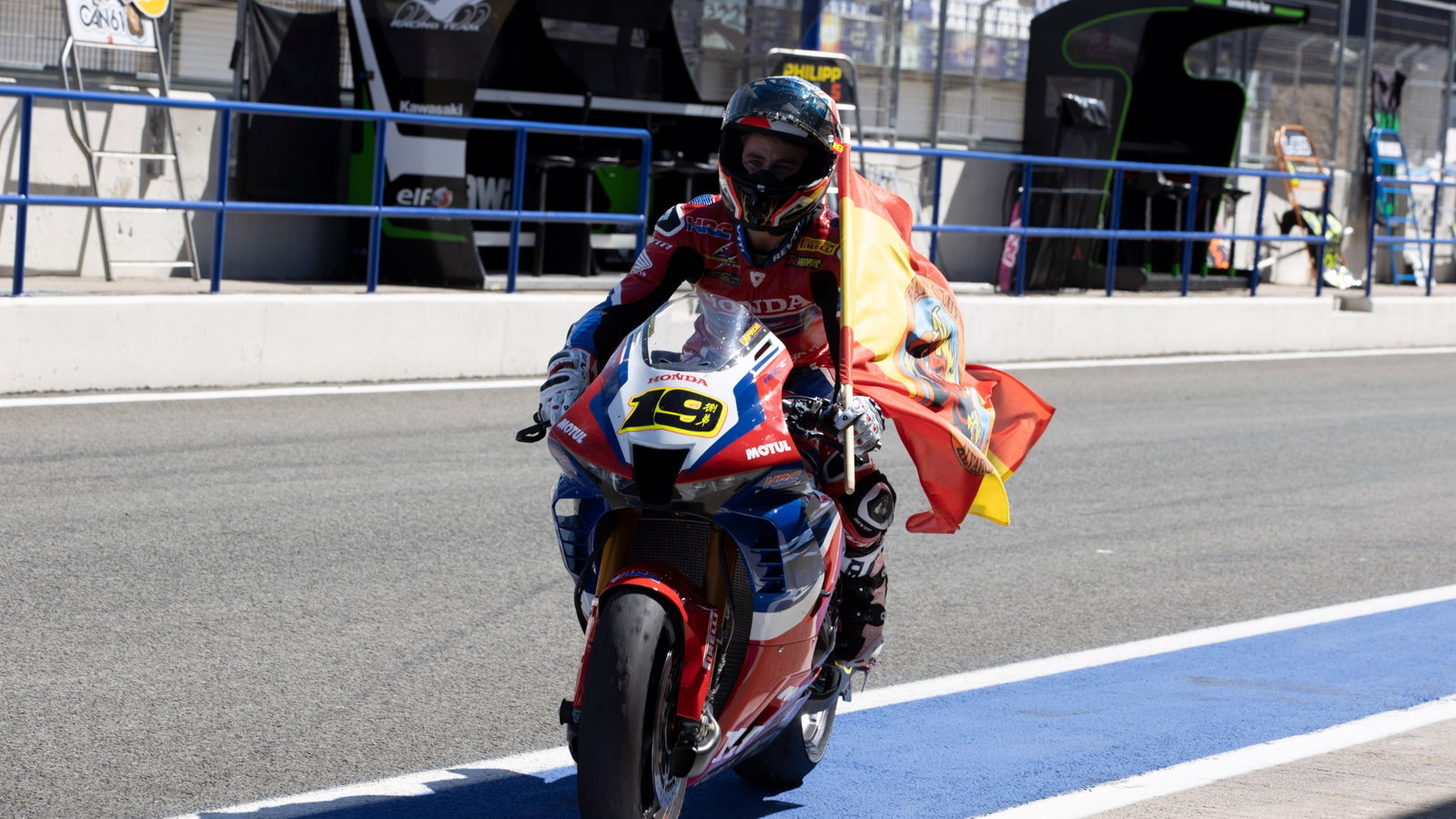 Alvaro Bautista, Jerez WorldSBK race2, 26 September 2021