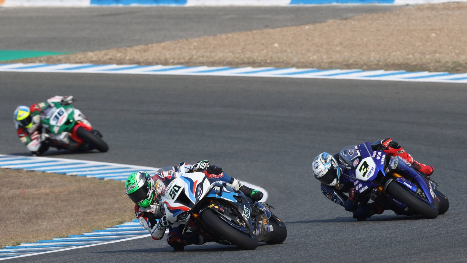 Eugene Laverty and Kohta Nozane, Jerez WorldSBK race1, 26 September 2021