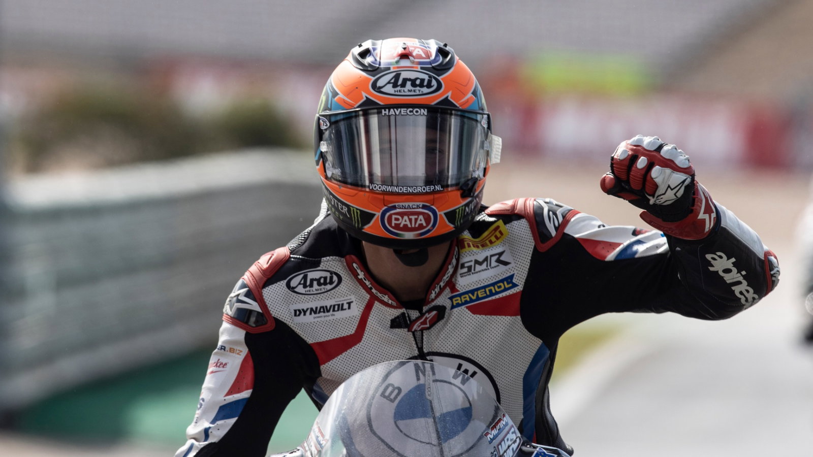 Michael van der Mark, Portuguese WorldSBK Super pole race, 3 October 2021