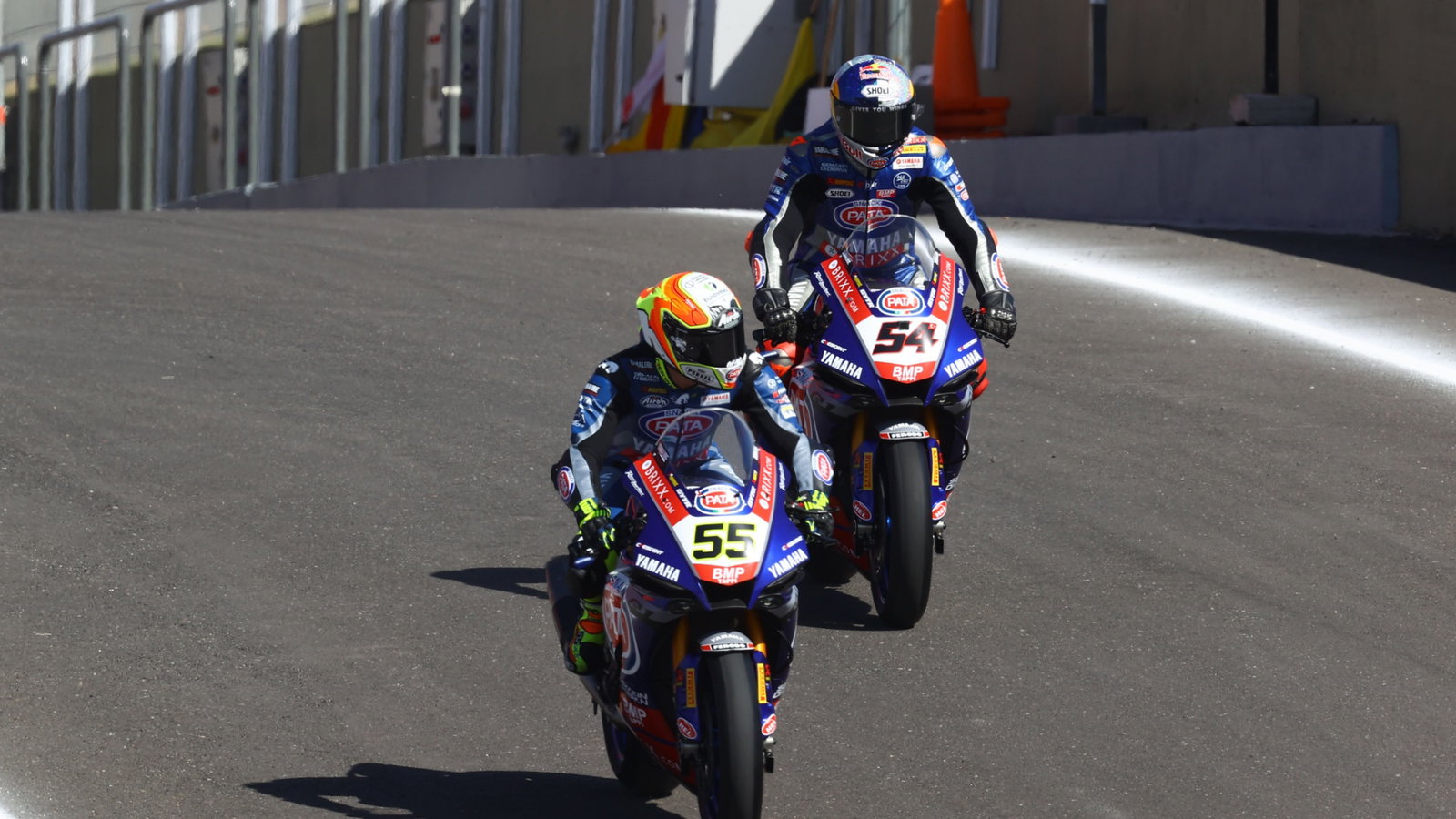 Andrea Locatelli and Toprak Razgatlioglu, Argentine WorldSBK, 17 October 2021