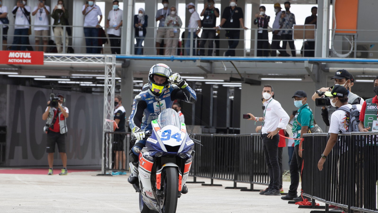 Federico Caricasulo, Indonesian WorldSSP race1,, 20 October 2021