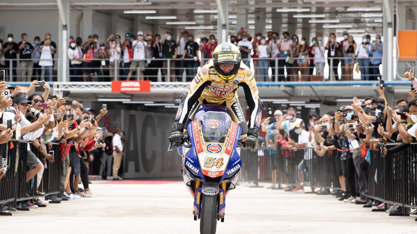 Toprak Razgatlioglu, World Champion, Indonesian WorldSBK race1, 21 November 2021