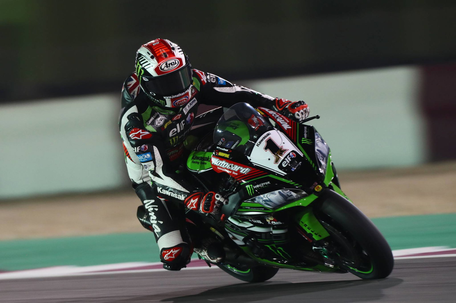 WSBK Qatar: Rea sets lap record for Qatar pole position