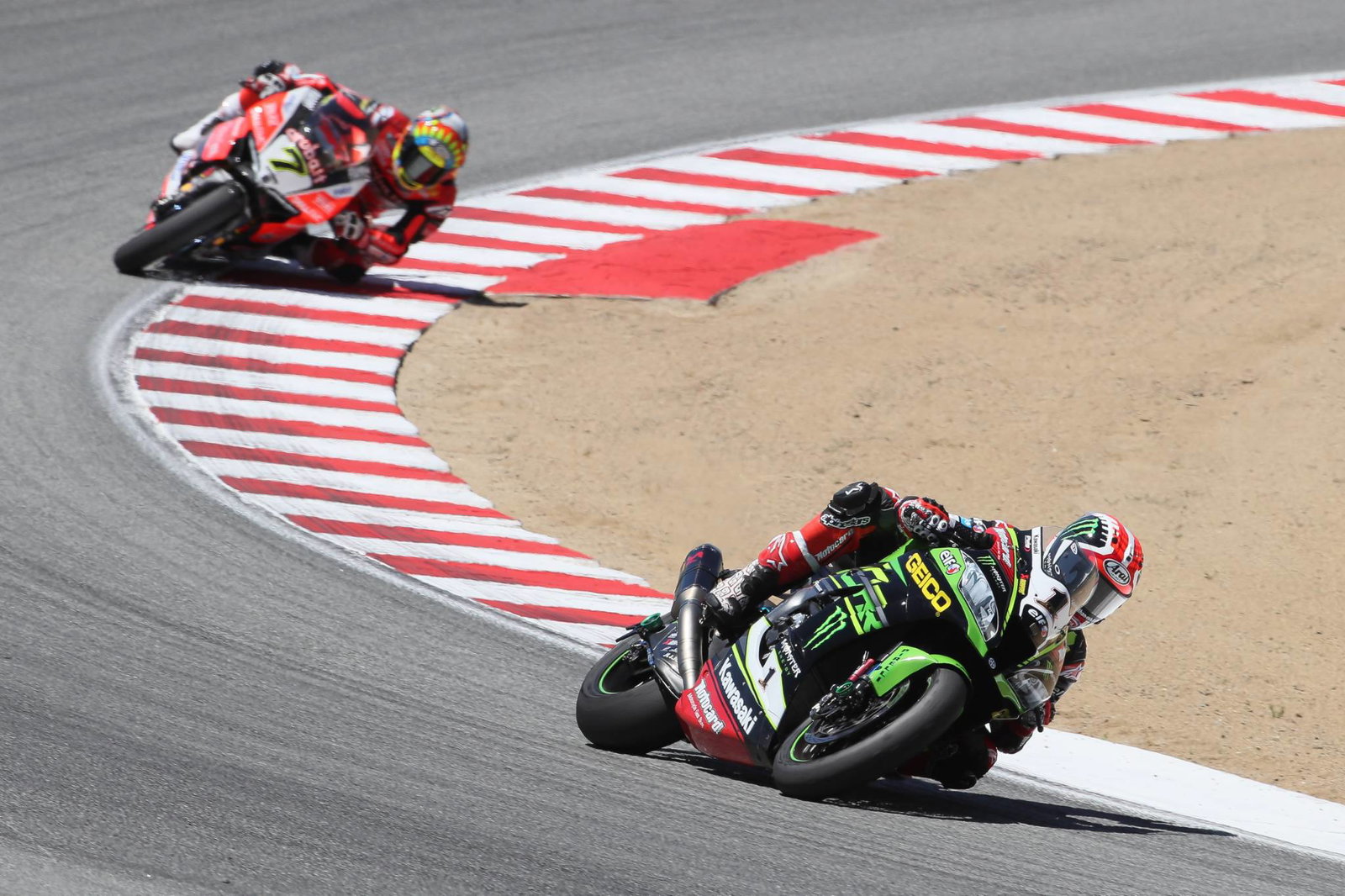 Rea dominates for Laguna Seca double, Laverty podium