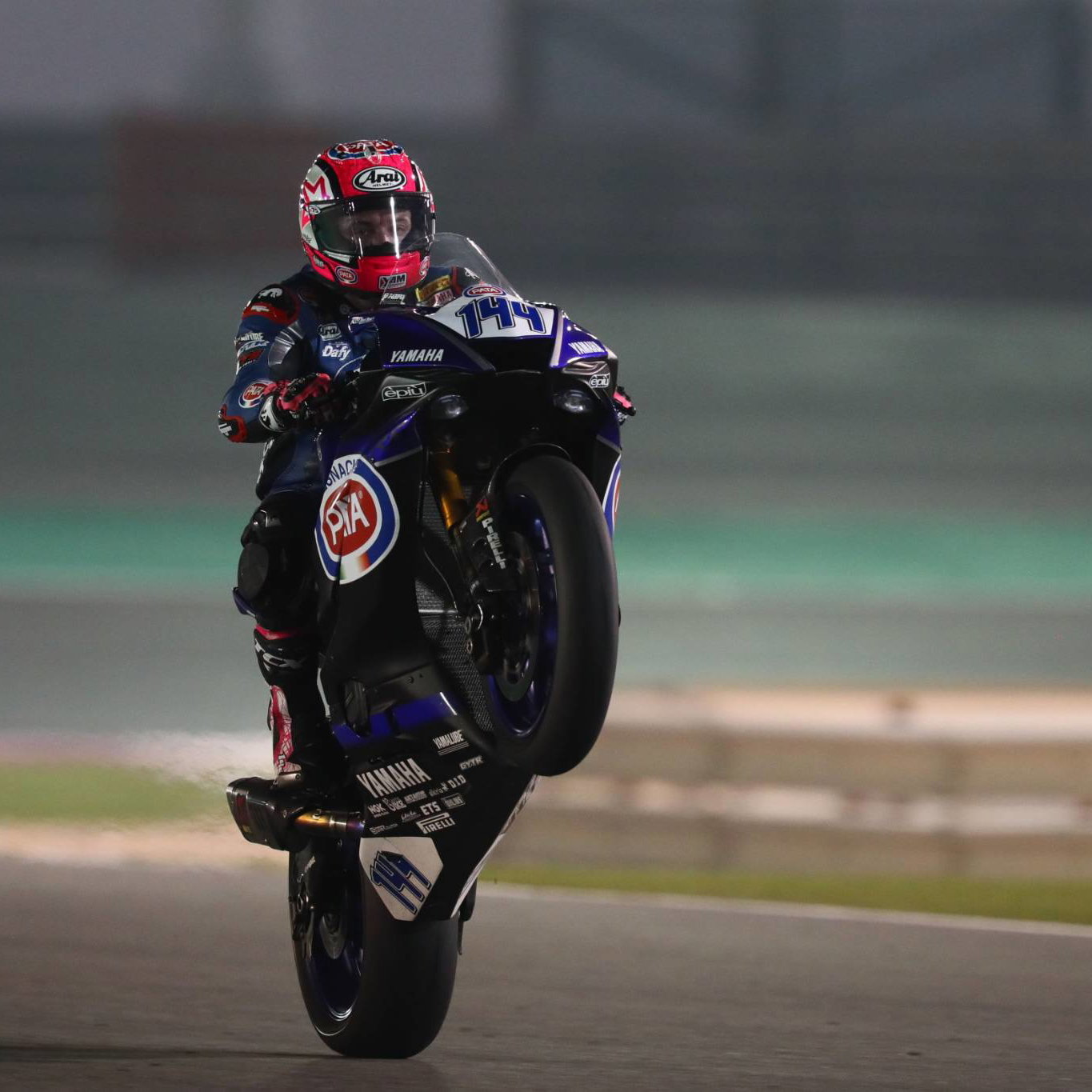 Qatar WSS: Dominant Mahias leads title rival duo on day one in Losail