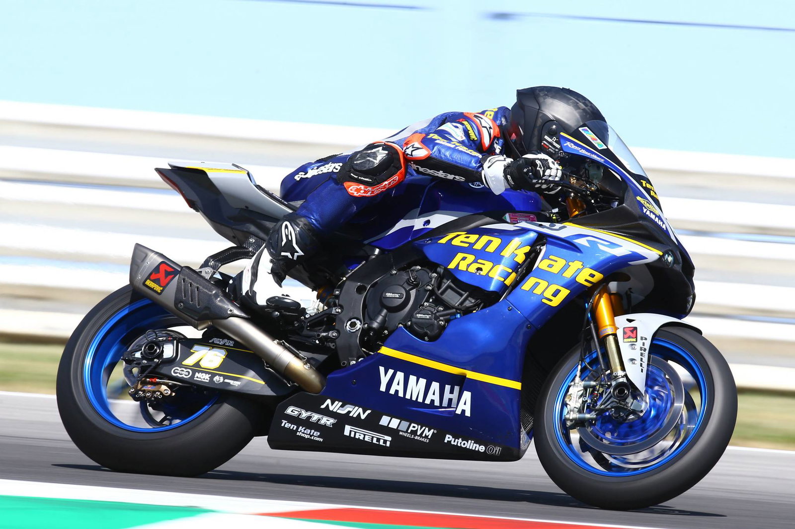 Baz pops to the top in wet FP3