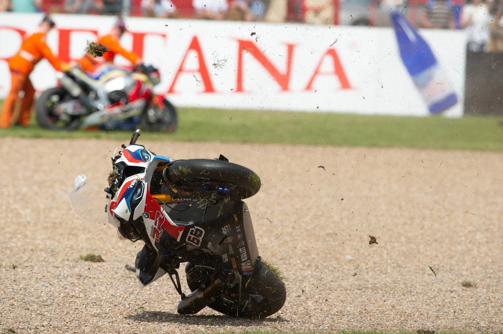 PICS: Sykes slams WorldSBK rule after losing podium in cool down crash