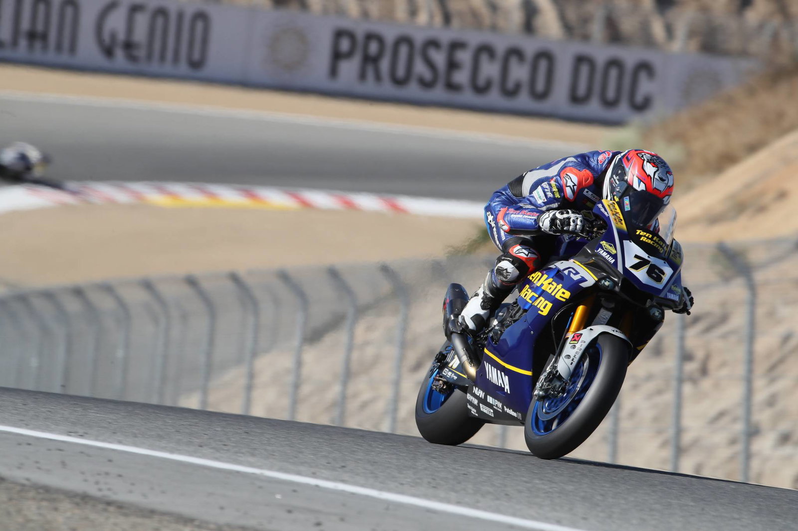Lowes takes third off van der Mark at Laguna Seca