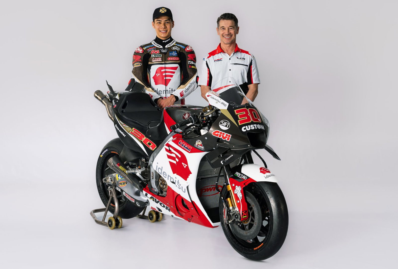 Takaaki Nakagami and Lucio Cecchinello