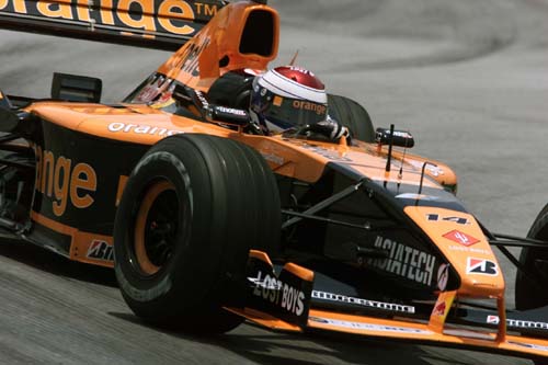 Testing at Fiorano in preparation for Imola.