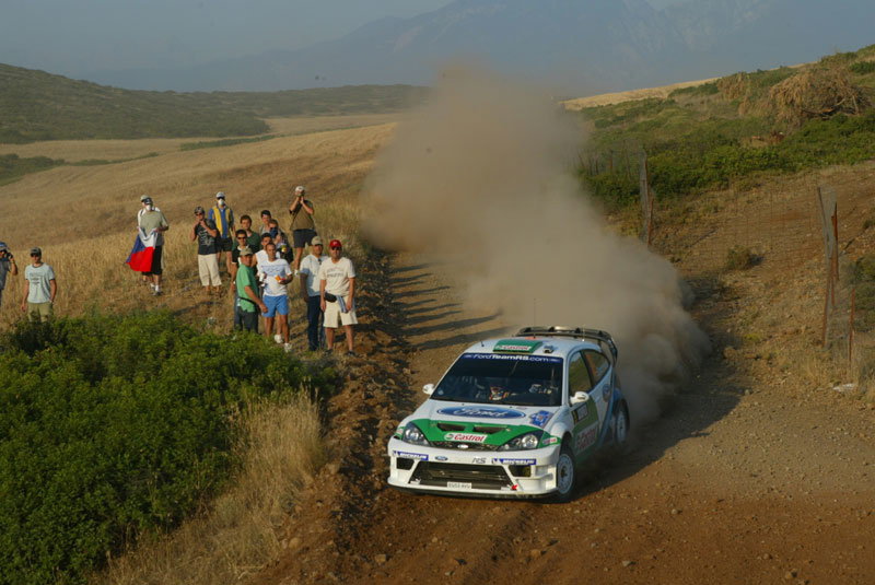 Subaru: Solberg won`t settle for third.