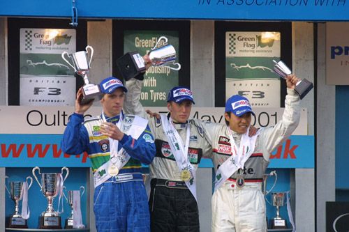 Podium and points for Jaguar at Croft.