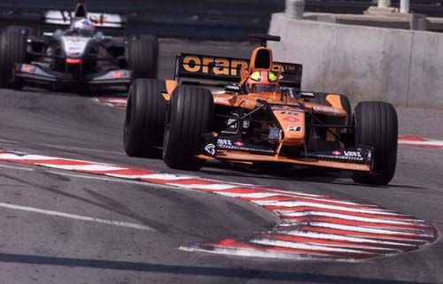 Burti escapes Ste Devote shunt.