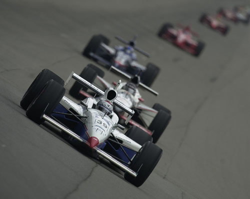 Moreno survives practice crash.