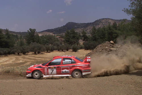 Rally Cyprus: SS10.